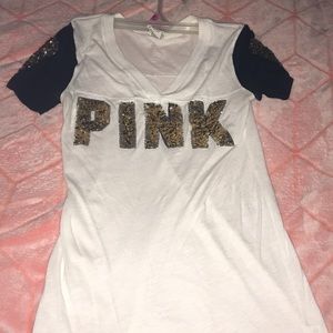 Glitter PINK/VS top